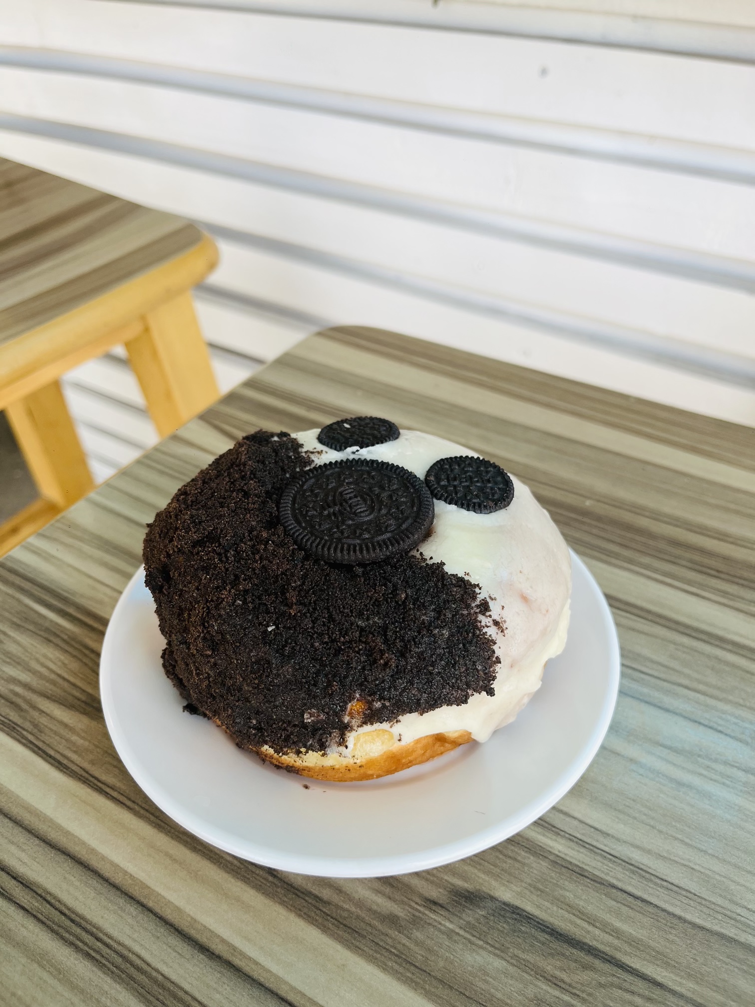 Oreo white donut from Sodran Donut